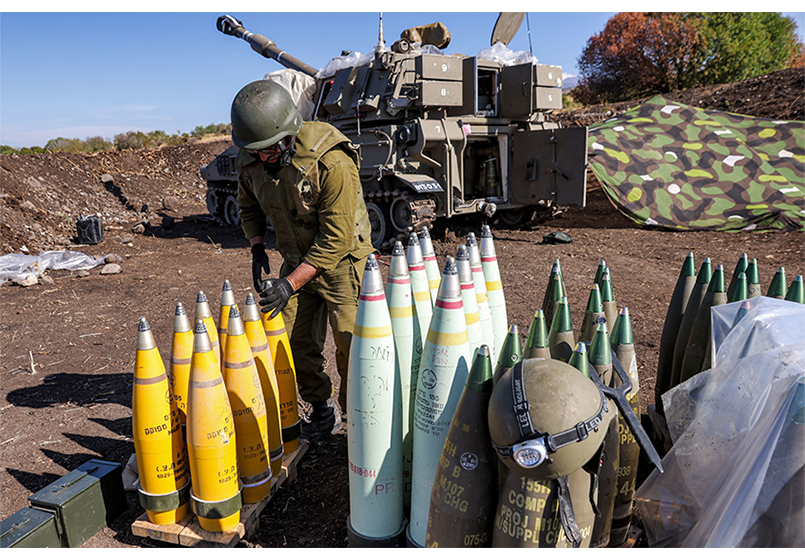 Beviser for Israels ulovlige brug af hvid fosfor i Libanon