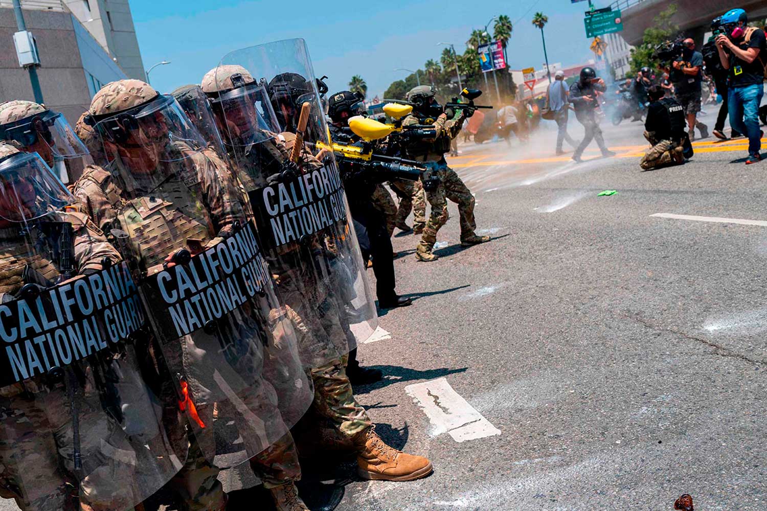 USA: Stop brugen af militær ved demonstrationer
