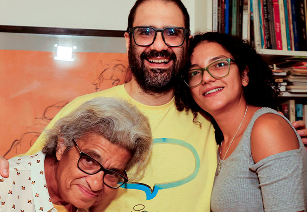 Alaa Abdel Fattah kunne endelig vende hjem til sin familie, efter at Amnesty og andre lagde pres på de egyptiske myndigheder.