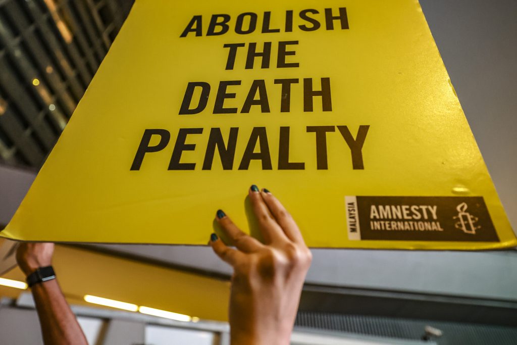 Amnesty kæmper for at afskaffe dødsstraf.