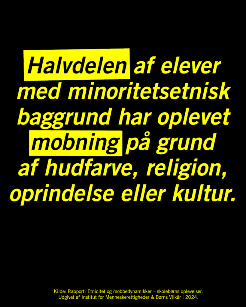 Hadtale i børnehøjde rammer elever med minoritetsetnisk baggrund.